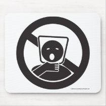 Warning don't be an idiot! mousepads by kyle59 Warning don't be an idiot! mousepads