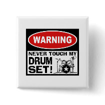 WARNING - DRUMS buttons by magarmor WARNING - DRUMS buttons