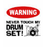 WARNING - DRUMS T SHIRT