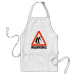 Warning - Elderly Crossing Apron
