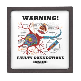 Warning! Faulty Connections Inside Neuron Synapse Premium Gift Box