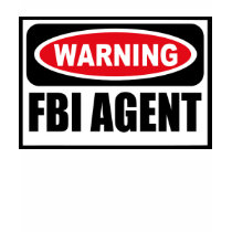 Warning FBI AGENT Women's Dark T-Shirt by warningsignshirts Warning FBI AGENT Women's Dark T-Shirt
