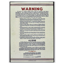 Warning flyers