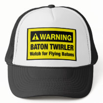 Warning Flying Batons hats