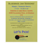 Warning: I have a banjo... Flyer
