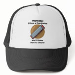 Warning! I Have A Harmonica ... Mesh Hat