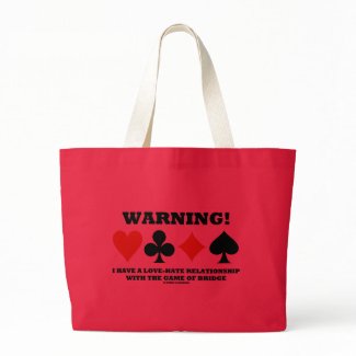 Warning! I Have A Love-Hate Relationship With Game bag