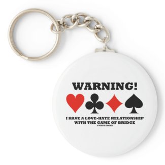 Warning! I Have A Love-Hate Relationship With Game keychain