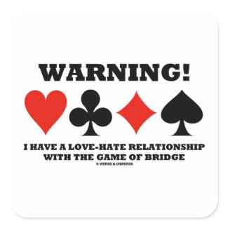 Warning! I Have A Love-Hate Relationship With Game sticker