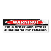 Warning!  I'm a Btter Gun Owner bumper stickers