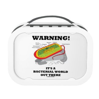 Warning! It's A Bacterial World Out There Yubo Lunch Boxes