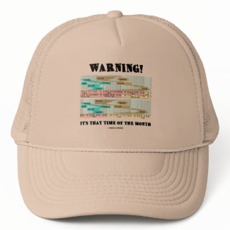 Warning! It's That Time Of The Month (Menstrual) hat