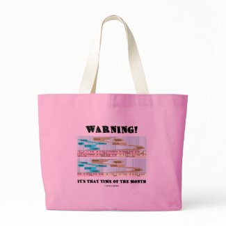 Warning! It's That Time Of The Month (Menstrual) bag