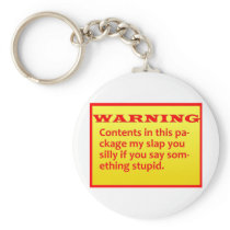 warning keychain