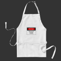 Warning Label aprons