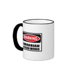 Warning LIBRARIAN IN BAD MOOD Mug