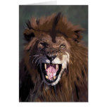 Warning Lion (card )