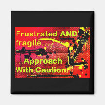 Warning magnet