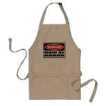 Warning MAID OF HONOR Apron