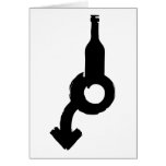 WARNING - Make Love NOT Drunk - Humor Greeting Cards