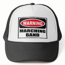 Warning MARCHING BAND Hat by warningsignshirts Warning MARCHING BAND Hat