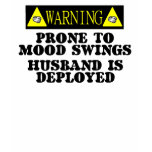 Warning Mood Swings T Shirt