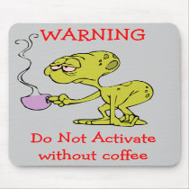 WARNING Mouse Pad mousepads by magnetic WARNING Mouse Pad mousepads