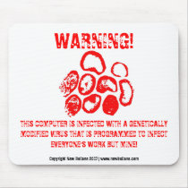 WARNING! mousepads by celtxian WARNING! mousepads