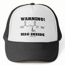 Warning! MSG Inside (Chemical Molecule) Mesh Hats