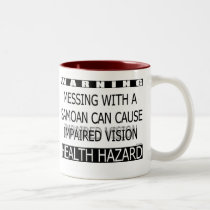 Warning mugs