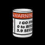 Warning Mug mugs