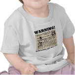 Warning! Narcotics Can Kill You (Marijuana Ad) T-shirts