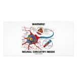 Warning! Neural Circuitry Inside (Neuron Synapse) Picture Card