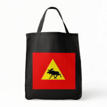 Warning of the moose bags