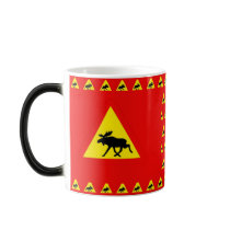 Warning of the moose mugs