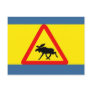 Warning of the moose postcards