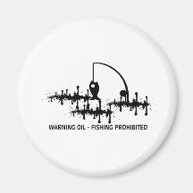WARNING OIL MAGNETS