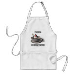 Warning! On Mental Vacation (Duke Java Coffee Cup) Apron