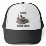 Warning! On Mental Vacation (Duke Java Coffee Cup) Mesh Hat