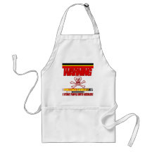 WARNING PHLEBOTOMIST - I STICK PEOPLE WITH NEEDLES APRONS