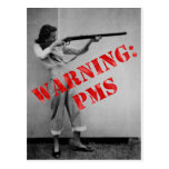 Warning: PMS Post Card