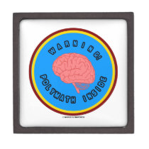 Warning! Polymath Inside (Brain Anatomy) premium gift boxes