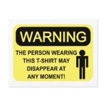 WARNING postcards