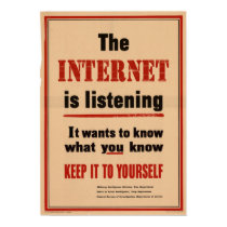 Warning! posters