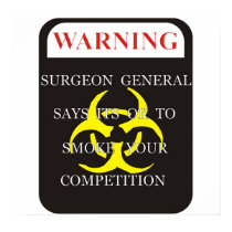 Warning posters