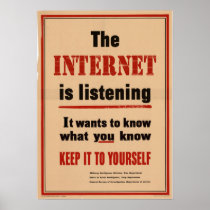 Warning! posters