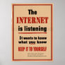 Warning! Poster