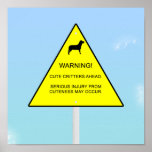 Warning! posters
