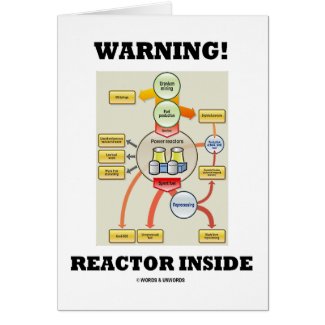 Warning! Reactor Inside (Nuclear Power Reactor) card