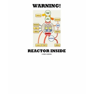 Warning! Reactor Inside (Nuclear Power Reactor) shirt